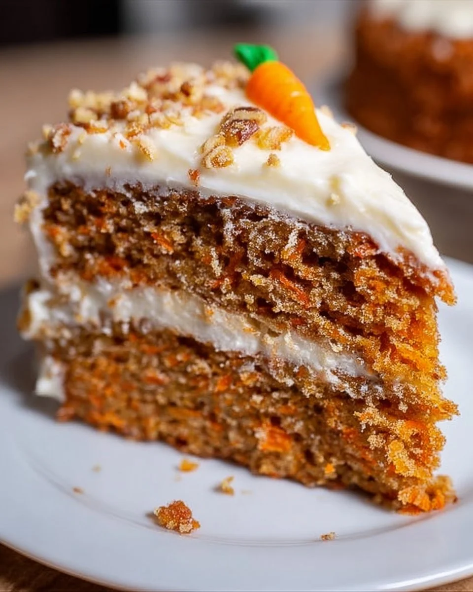 Carrot Cake with Cream Cheese Frosting