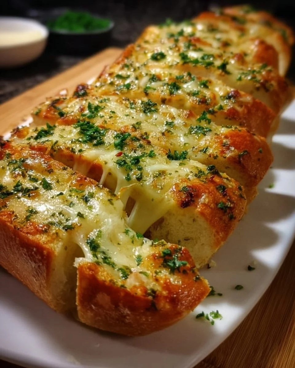 Käse Knoblauch Brot