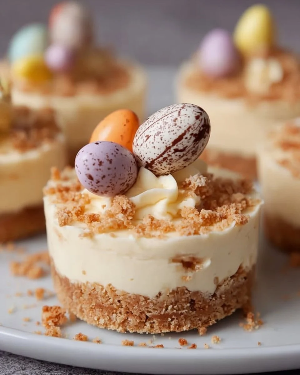 Mini Ostern Käsekuchen