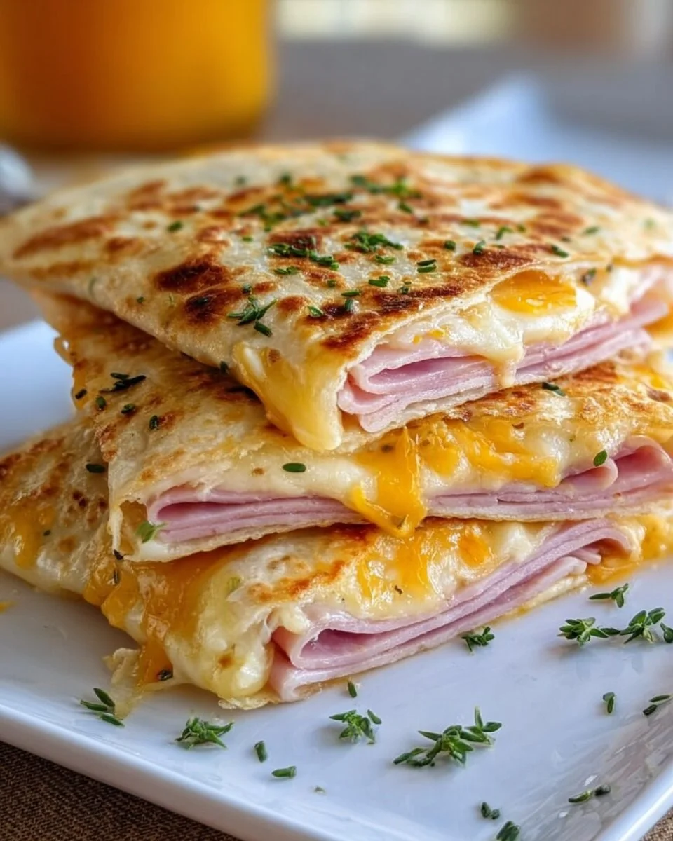 Schinken-Käse-Taschen im Airfryer